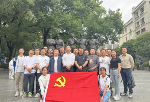 追寻红色足迹 坚定梦想信想——pg电子游戏环保党委发展红色研学活动